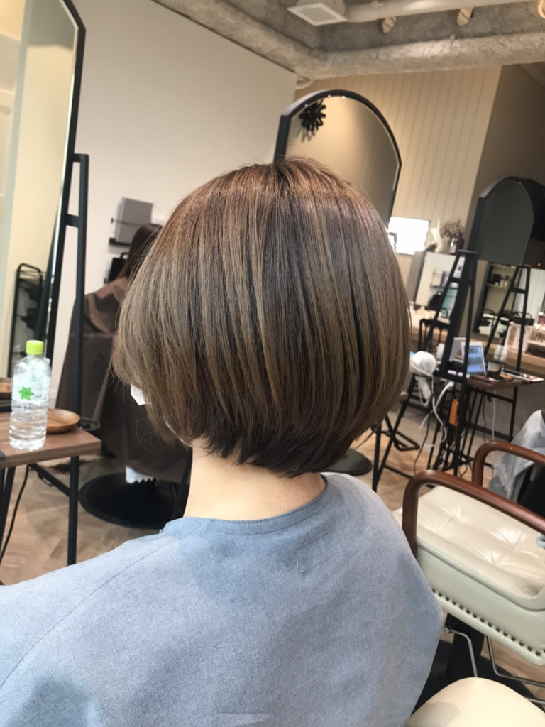 柔らかな丸みのあるショートボブ♪（some） 新宿の美容室・美容院 shiro shinjuku
