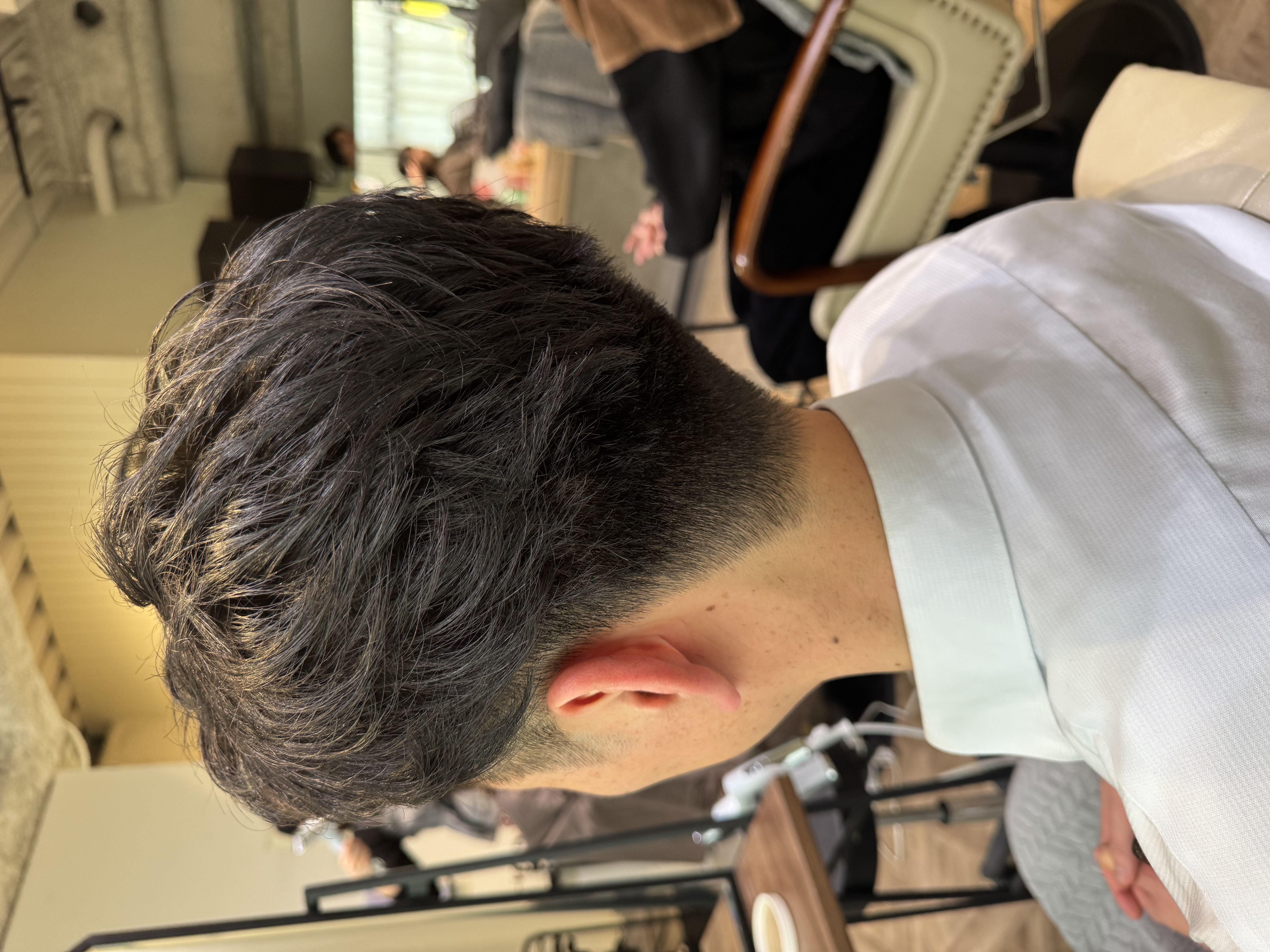 ナチュラルツーブロック×爽やか刈り上げスタイル♪♪ | 新宿の美容室